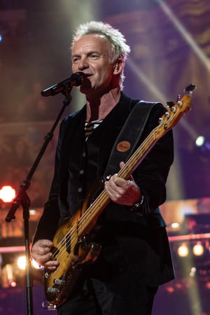 This is the Avatar Image for the Sting (The Police) AI Voice and Text to Speech Generator